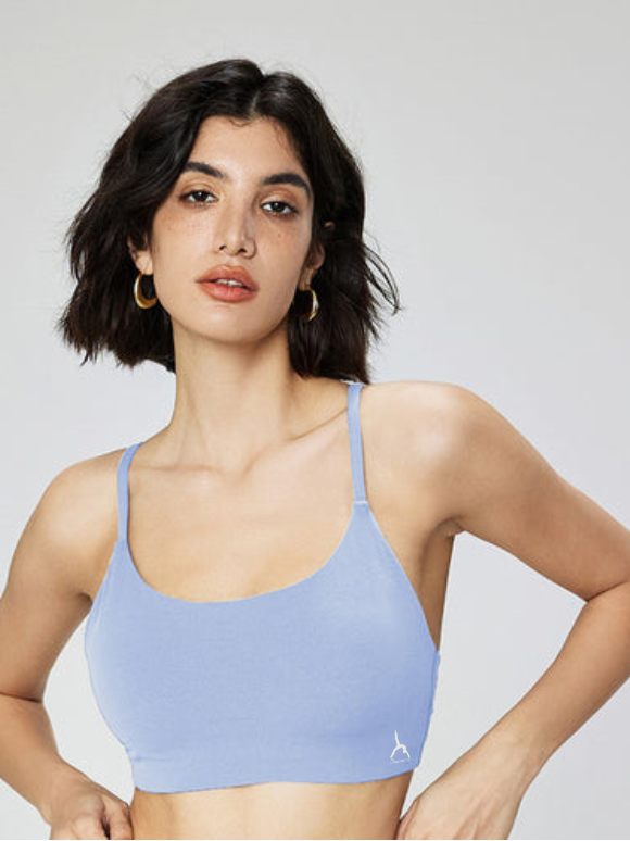 Yoga Spagetti Slit Set - light blue