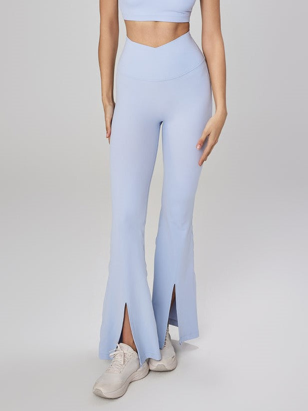 Yoga Spagetti Slit Set - light blue