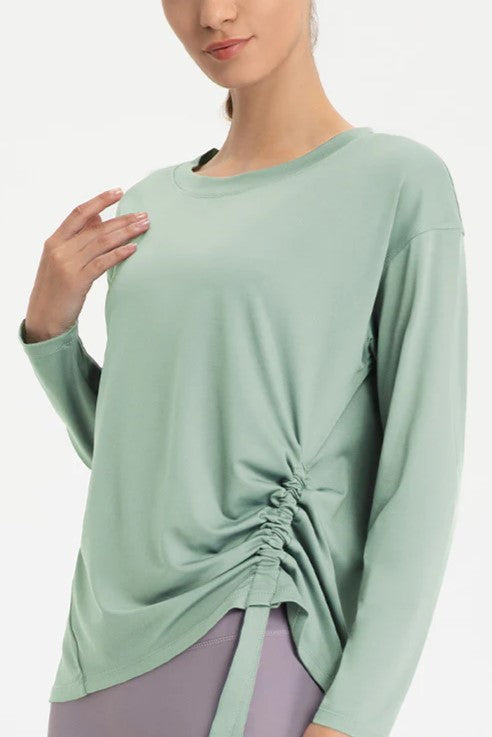 Tunic shrink long sleeves